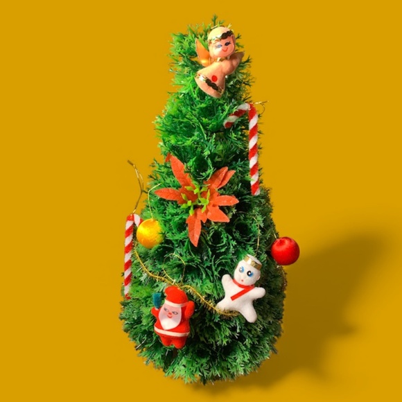 Vintage 15” Revolving Musical Light up Christmas Tree - Picture 1 of 3